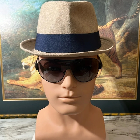 PRADA MENS/WOMENS AVIATOR SUNGLASSES WITH HARD CASE - Picture 2 of 16